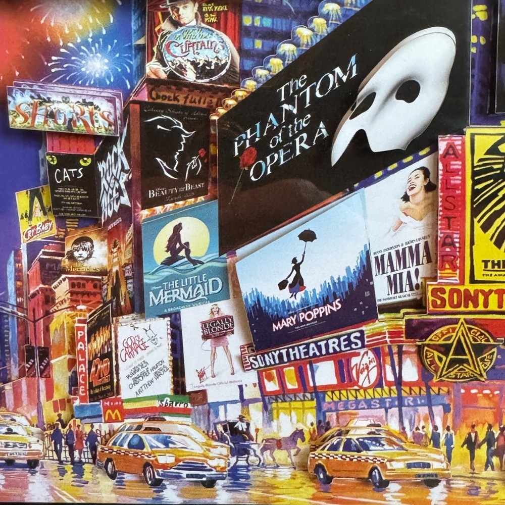 New York Times Square 3D Broadway Framed Art - Picture 8 of 10